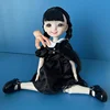 Fashion 1/6 Bjd Doll Black Braid 30cm Doll Multiple Joint Mobility Girls Kids Doll Toy Gift 1