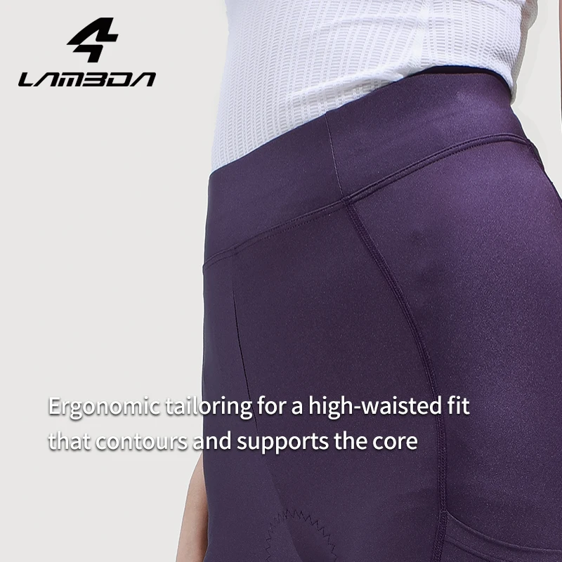 LAMEDA women's cycling pants double EI arrow sun protection cycling trousers with pockets high waist outdoor Long pants