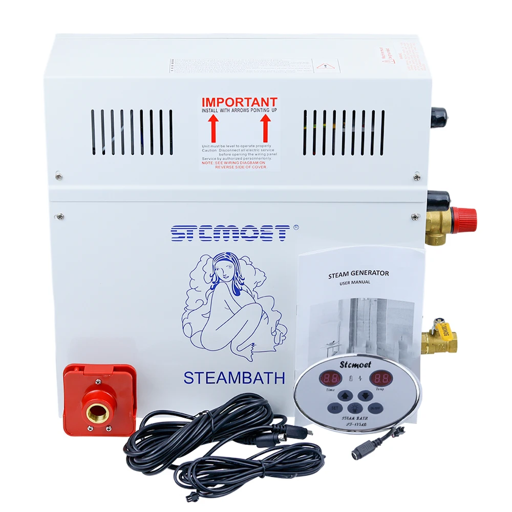 3/4.5/6/9KW 220/380V Steam Generator For Sauna Room Bath Shower Power Home Heate