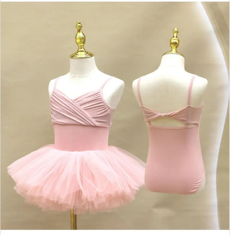 Tanzkostüme für Kinder, Trainingsanzüge, kurzärmelige Sommer-Gymnastikoutfits für Mädchen, Ballettröcke, chinesische Tanzkostüme – Detail 9