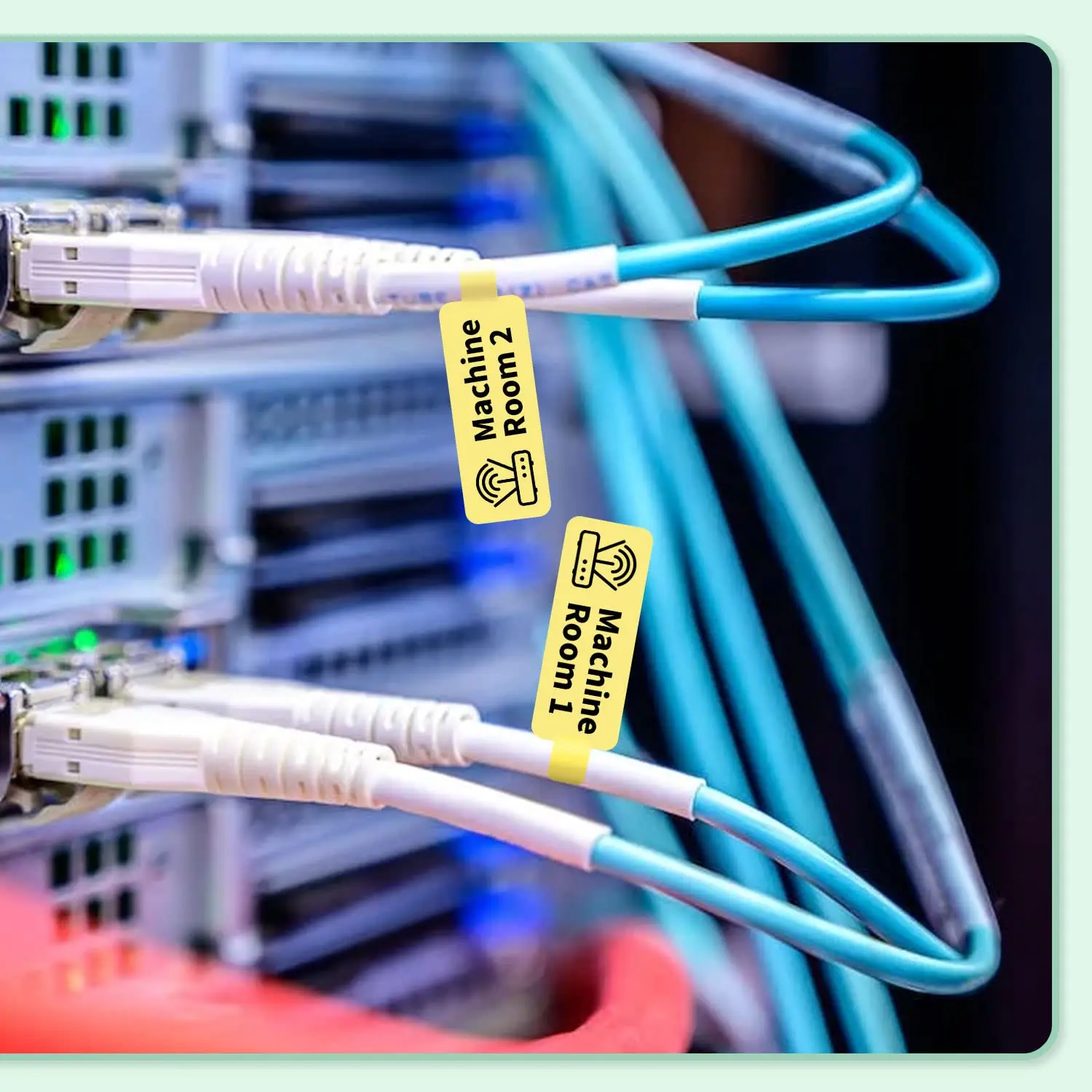 3롤 P15 케이블 와이어 접착식 열전사 용지 D30 Q30 Marklife P12 P11 L12 DELI Q2 PRT M11 라벨 메이커용