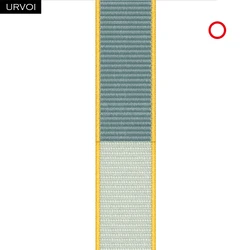 URVOI Breathable Nylon Sport Loop with Hook Fastener - 44 45 46 49mm (Sunshine)