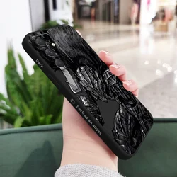 Dark Mech Phone Case - Futuristic Protective Cover for Samsung A26 (Black)