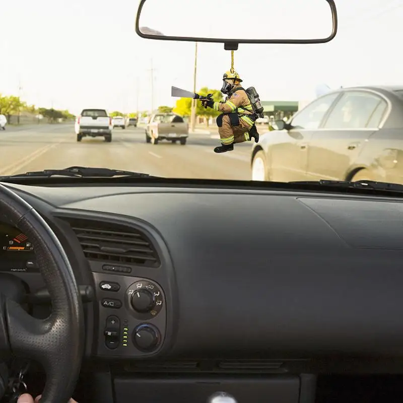 Wmool Pendentif De Rétroviseur De Voiture Style Casque De