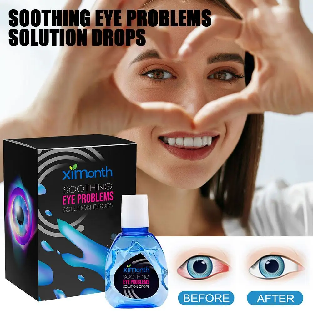 10ml Treatment Eyeproblems Solutiondrops Eye Soothing Fatigue New Circles Dark Drops Improve Eye Remove Reliev Eye Eyesight F0N4