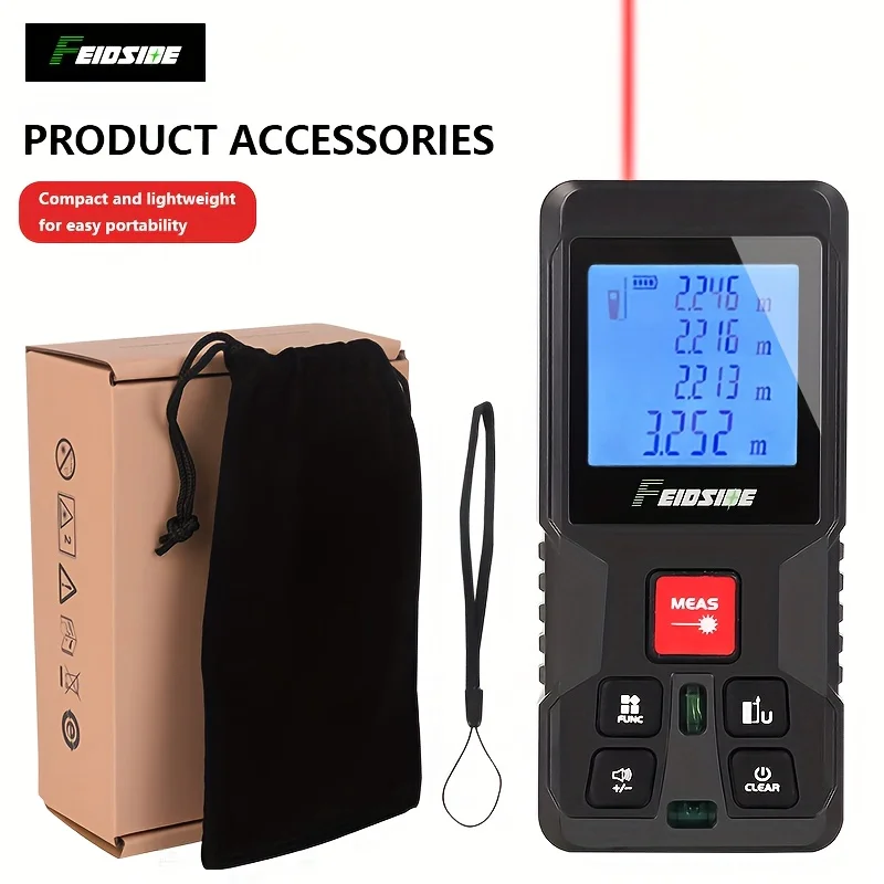 HILDA Laser Distance Meter - Precision Range Finder