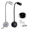 DC12V 24V RV Dimmable Reading Lamp with Type C USB Charger,Touch Switch 2 USB Charging Ports LED Light for Boat Camper Van Trail 4