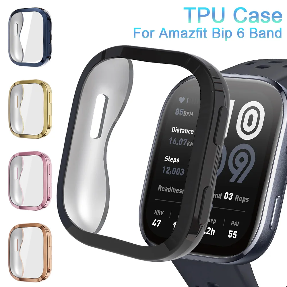 TPU Protective Case with Strap and Full-Coverage Screen Protector