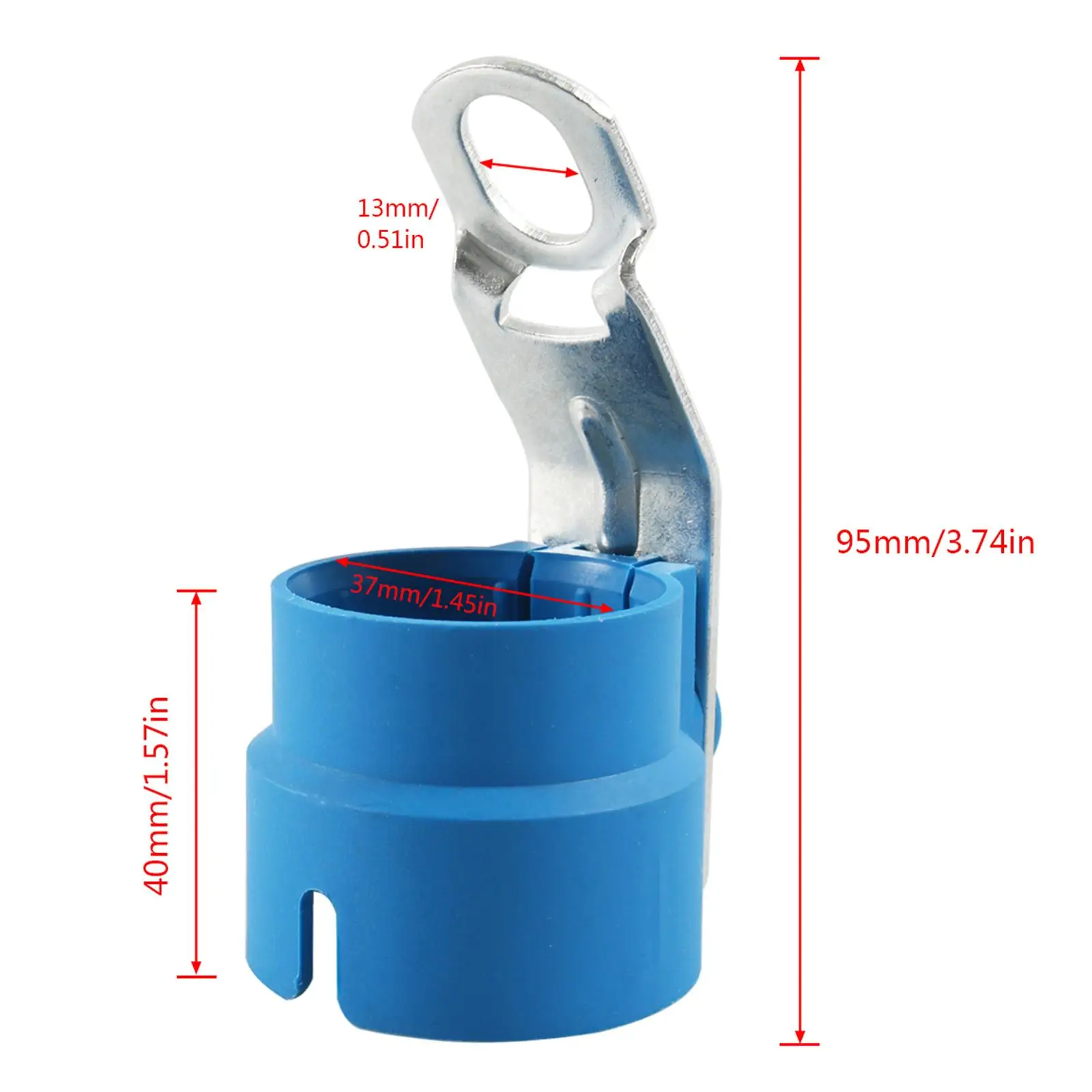 Trailer Plug Connection Bracket 7 Pin 13 Pin, Durable Parking Holder Accessory Spare Parts Professional Wear Resistant Sturdy