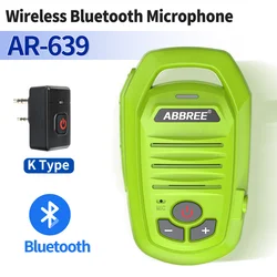 ABBREE Wireless Bluetooth Speaker Microphone with Type - C High Power (AR - 639 GR)