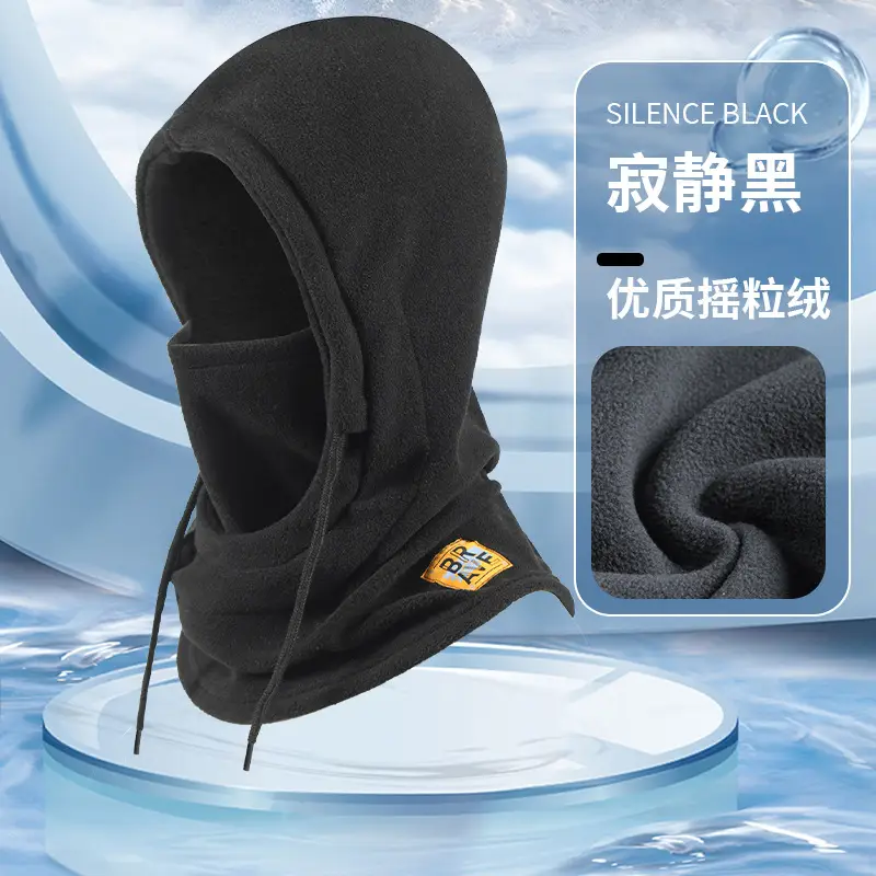 Winter Thermal Neck Warmer Outdoor Polar Fleece Balaclava Scarf Skiing Face Mask Snood Hood Hat Windproof Keep Warm Cycling Cap - Image 11