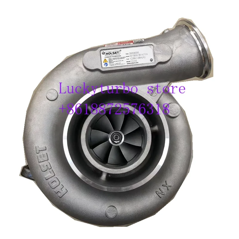 

Turbo HX40 3533000 3537558 Turbocharger for Dongfeng Truck CUMMIN*S 6CT C215 8.3L 215HP Euro 2