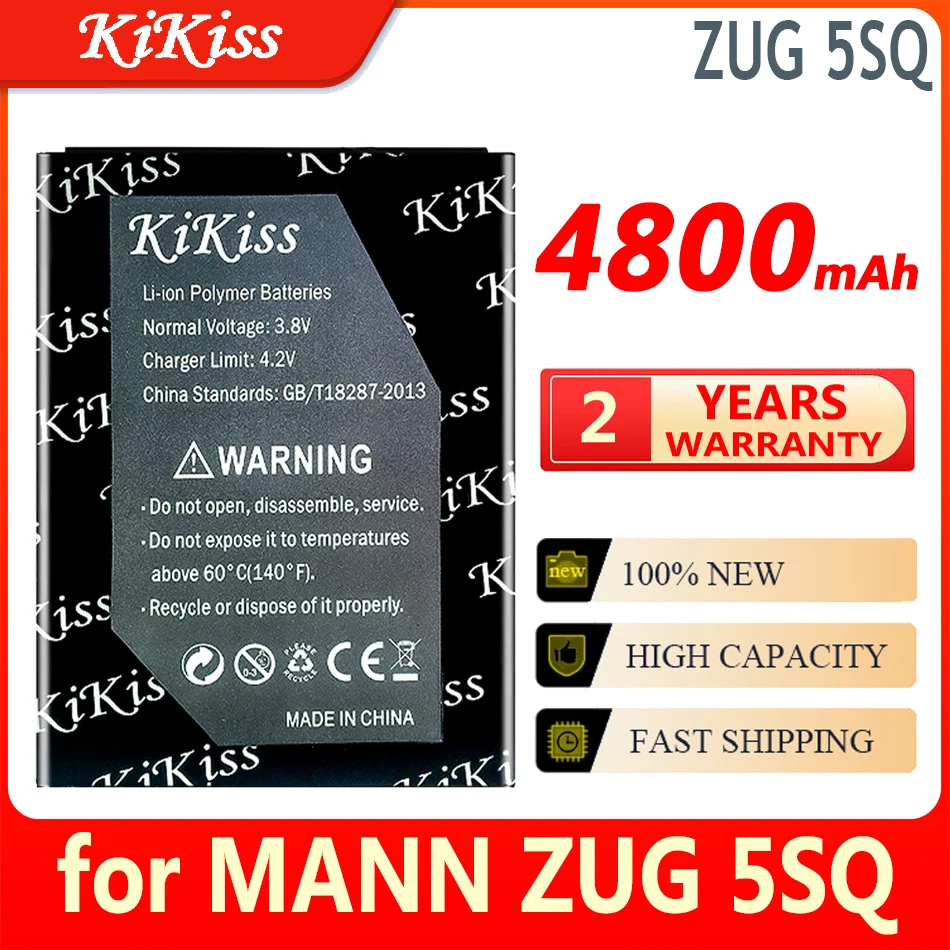 

Аккумулятор KiKiss на 4800 мА · ч для MANN ZUG 5SQ