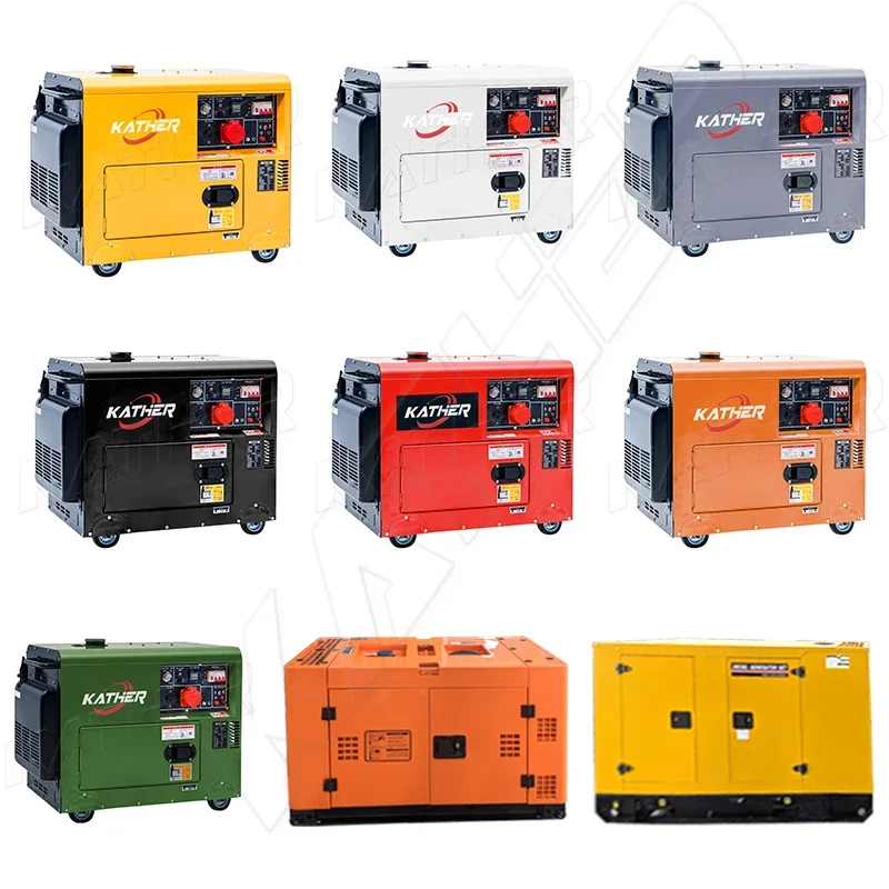 Super Silent Diesel Generator 20kw 15kw Power Portable Generator 20kva 15kva 10kva 8.5kva Generators Set Genset Generadors