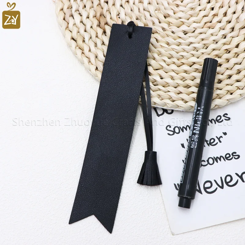 Vintage PU Leather Bookmark - Elegant Reader Accessory and Thoughtful Teacher Gift