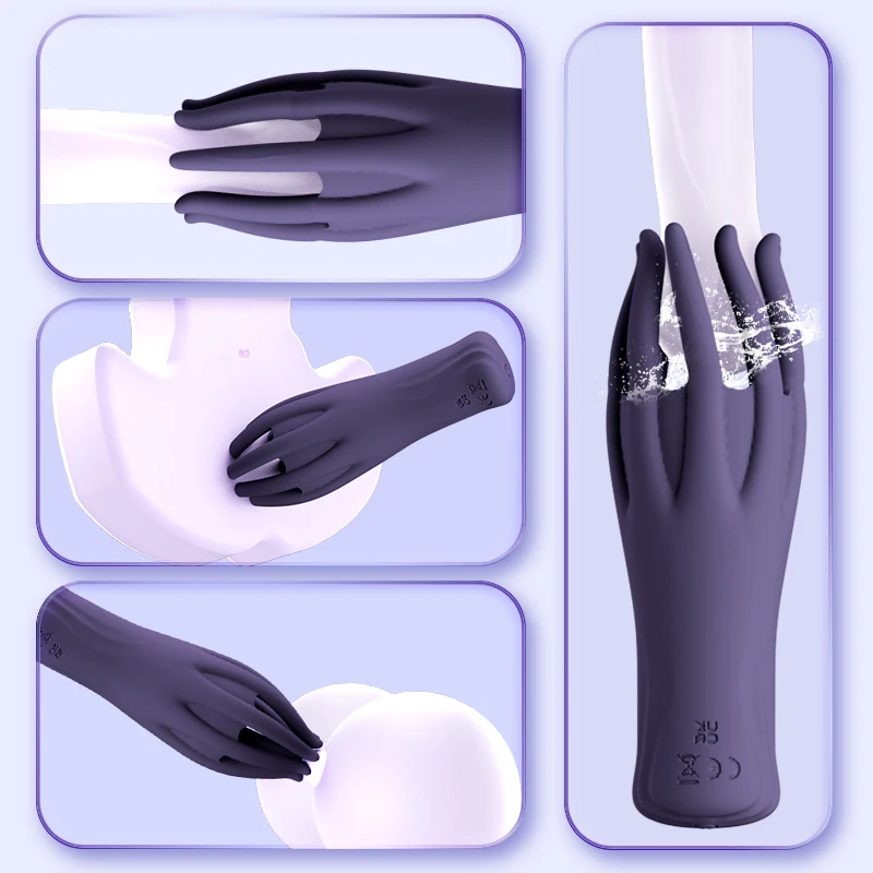 Adult Penis Masturbator Penis Vibrator Sleeve Vibrator Sex Toy Glans Trainer Massage Male Masturbator Vibrating Glans Vibrator For Men Lasting Delay Endurance
