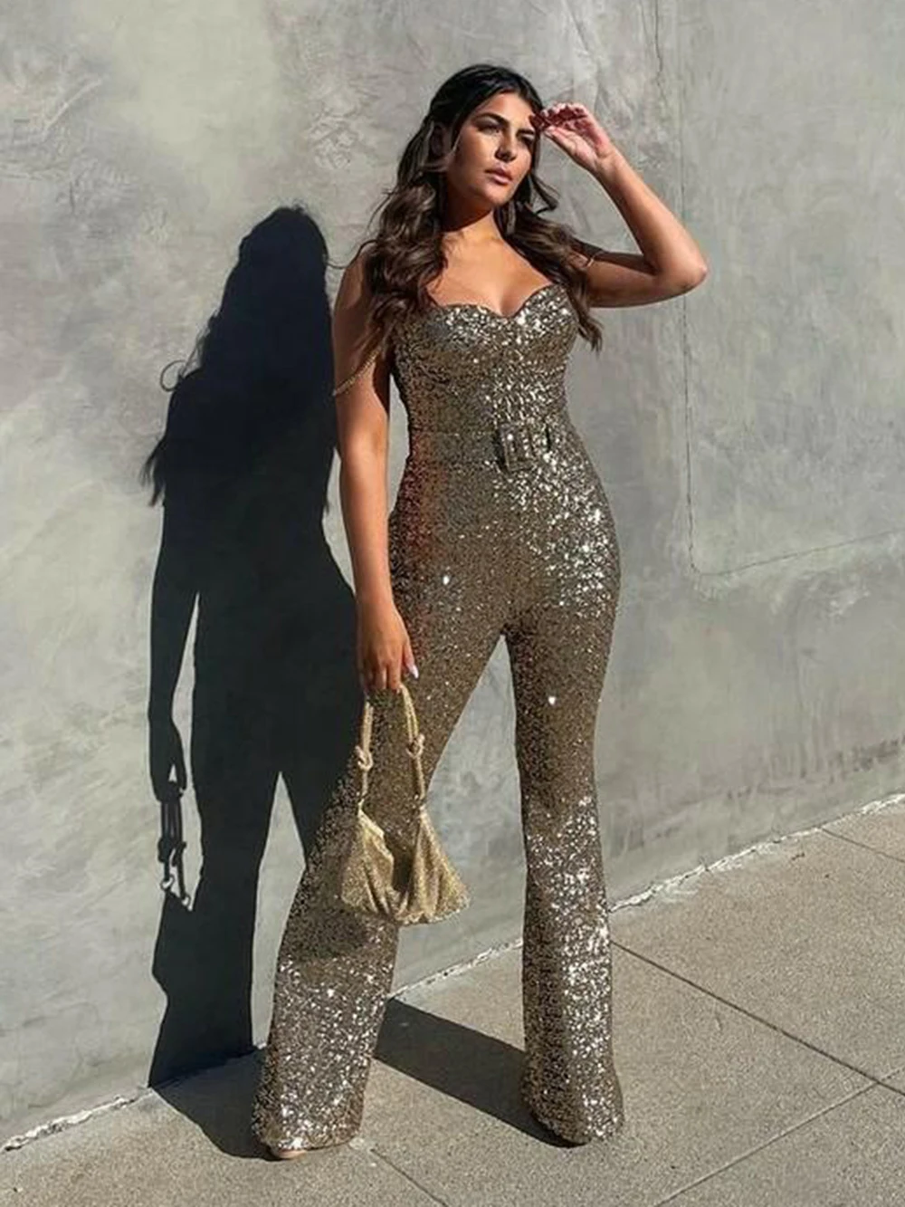 Vestido Vaquero Mujer Mono De Tirantes Para Mujer Holgado Con