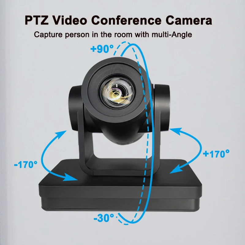 방송 PTZ 조이스틱 키보드 컨트롤러 + 20X 줌 카메라 PTZ USB SDI HDMI Onvif Vmix 라이브 스트리밍 비디오 회의 시스템