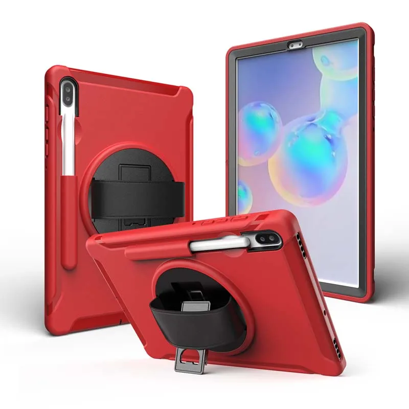 Drop Reristant-funda con soporte giratorio para Samsung Galaxy Tab 