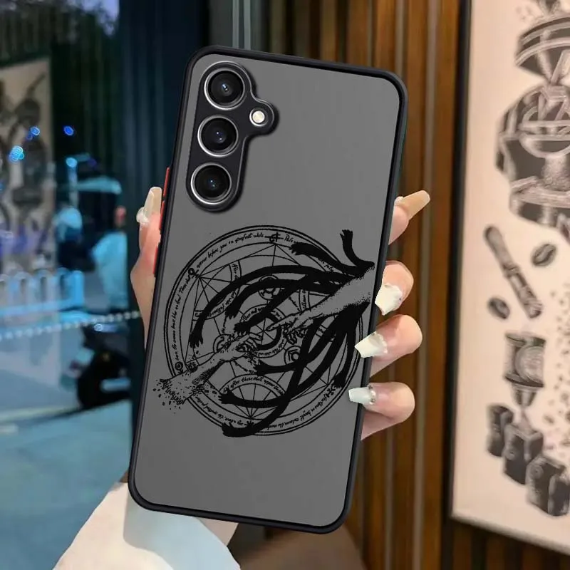 Frosted Translucent Phone Case - Fullmetal Alchemist Fashion