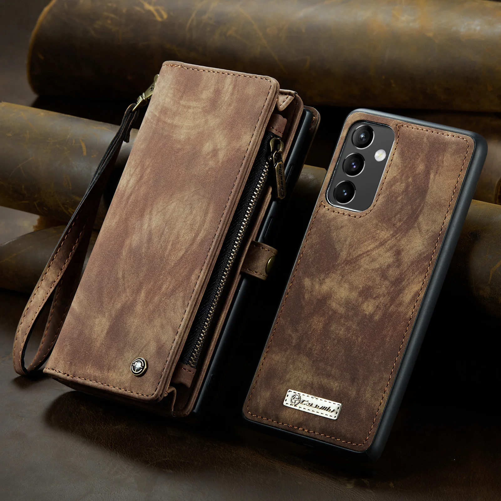 Detachable Wallet Flip Leather Phone Case For Samsung Galaxy A72 A71 A70 A54 A53 A52 A51 A34 A33 A32 A50 A30 S A20 A14 A13 A12