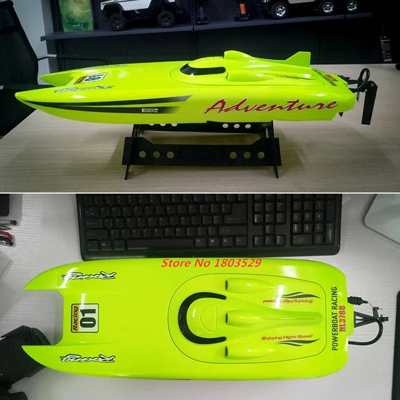 40KM/H High Speed 2.4G RC Speedboat 53cm Large Size RC Racing Boat Mulit Function Waterproof RC Boat Summer Water Play Game Gift 5