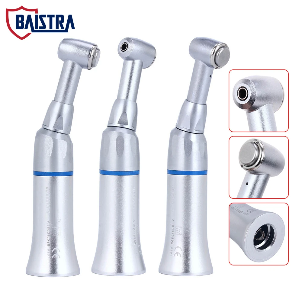Low Speed Dental Handpiece 11 Contra Angle 2/4 Holes Air Motor