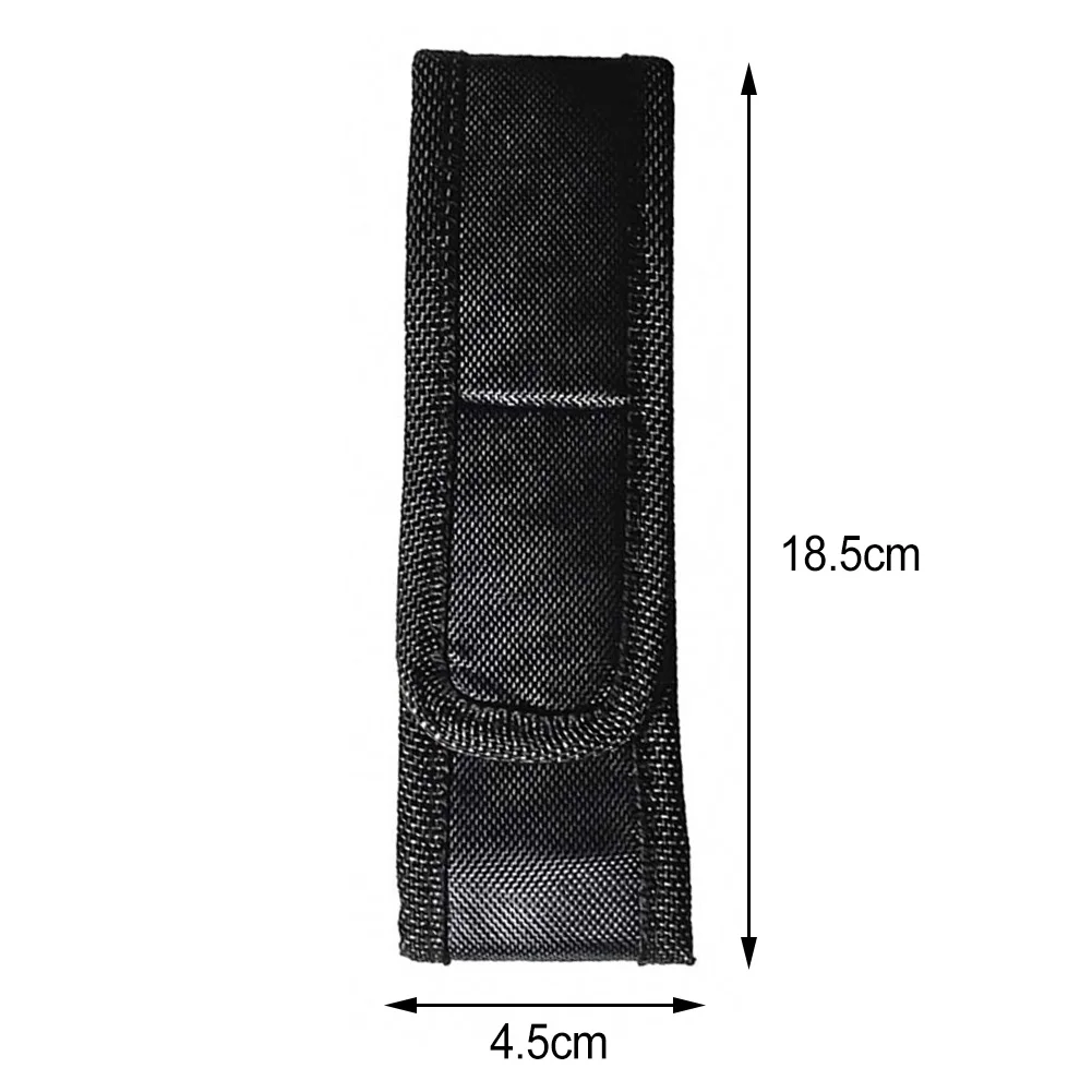 Tactical Molle Flashlight Molle Pouch Nylon Torch Holder Waist Bag Outdoor Camping Hunting Accessories Folding Knife Pack 4