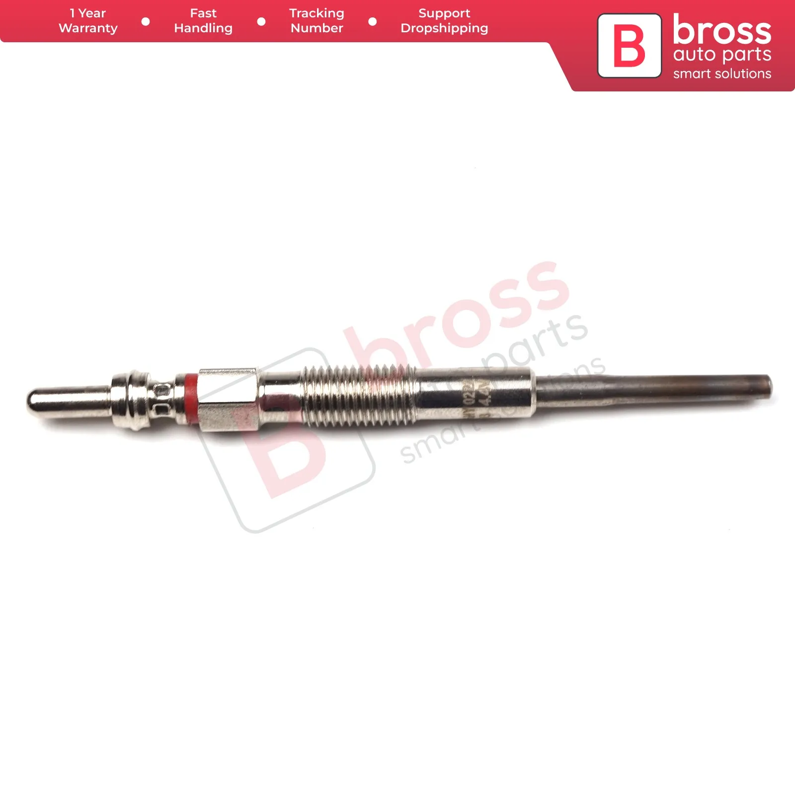 

Bross Auto Parts BGP32 1 Piece Heater Glow Plugs GX2094, 96440144, GE125 for Chevrolet Opel Holden Daewoo Ship From Turkey