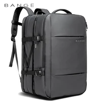 BANGE Aesthetic Men Business Backpack School Expandable USB Bag, Large Capacity 17.3 Laptop Waterproof Fashion Travel Backpack 1