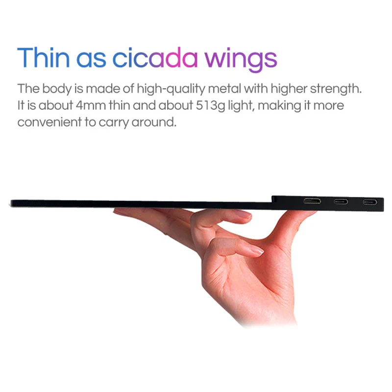 Wangs-17.3 ġ ޴ ǻ  IPS 1080P HDR ӿ USB C HDMI, ޴ Ʈ ġ PS4 XBOX ÷̿ ȣȯ