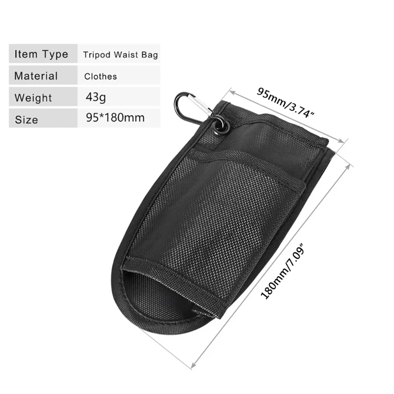 Monopod Tripod Photography Tripod Bag Waist Bag Pocket Case Pack For DSLR Camera Supporting Bag