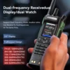 Baofeng UV-32 Walkie Talkie UV32 Multi Band 10W GPS Two Way Radio Type-C Charging Bluetooth Copy Frequency 2