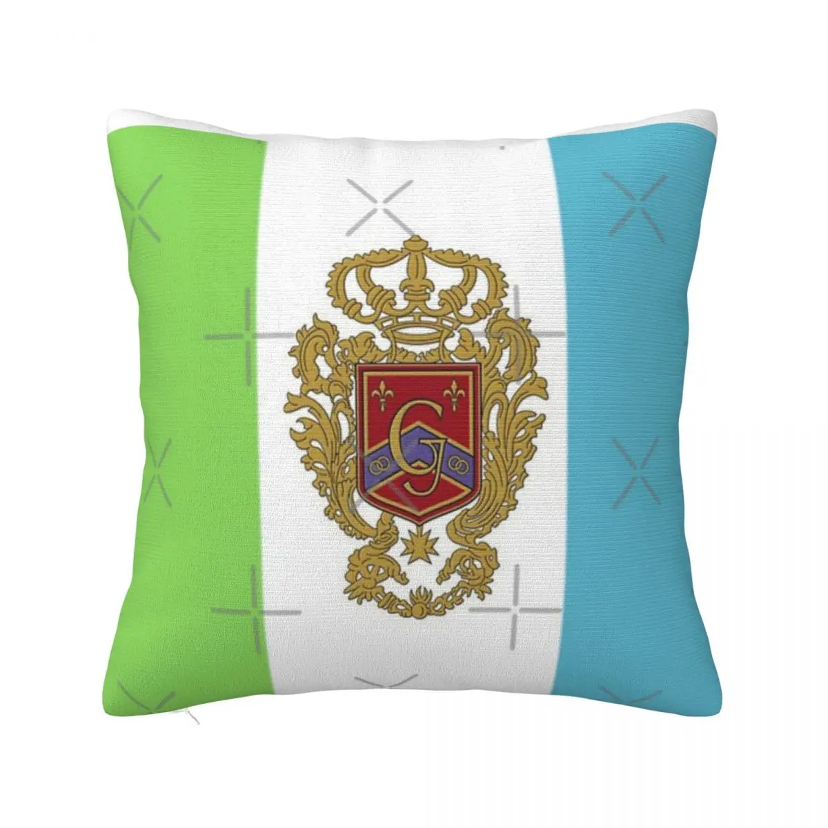 

Genovian Flag Headboards Travel Pillow Decoration For Bedroom Pillow Case Pillow Cover