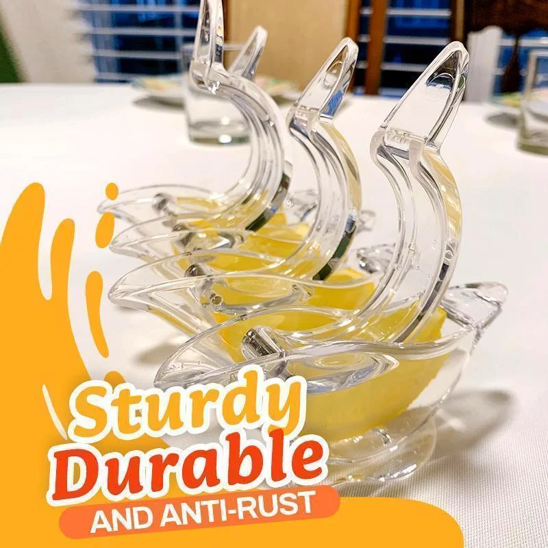 Manual Juice Squeezer Acrylic Lemon Clip Hand Pressure Juicer Pomegranate Orange Lemon Sugar Juice Kitchen Bar Fruit Tool