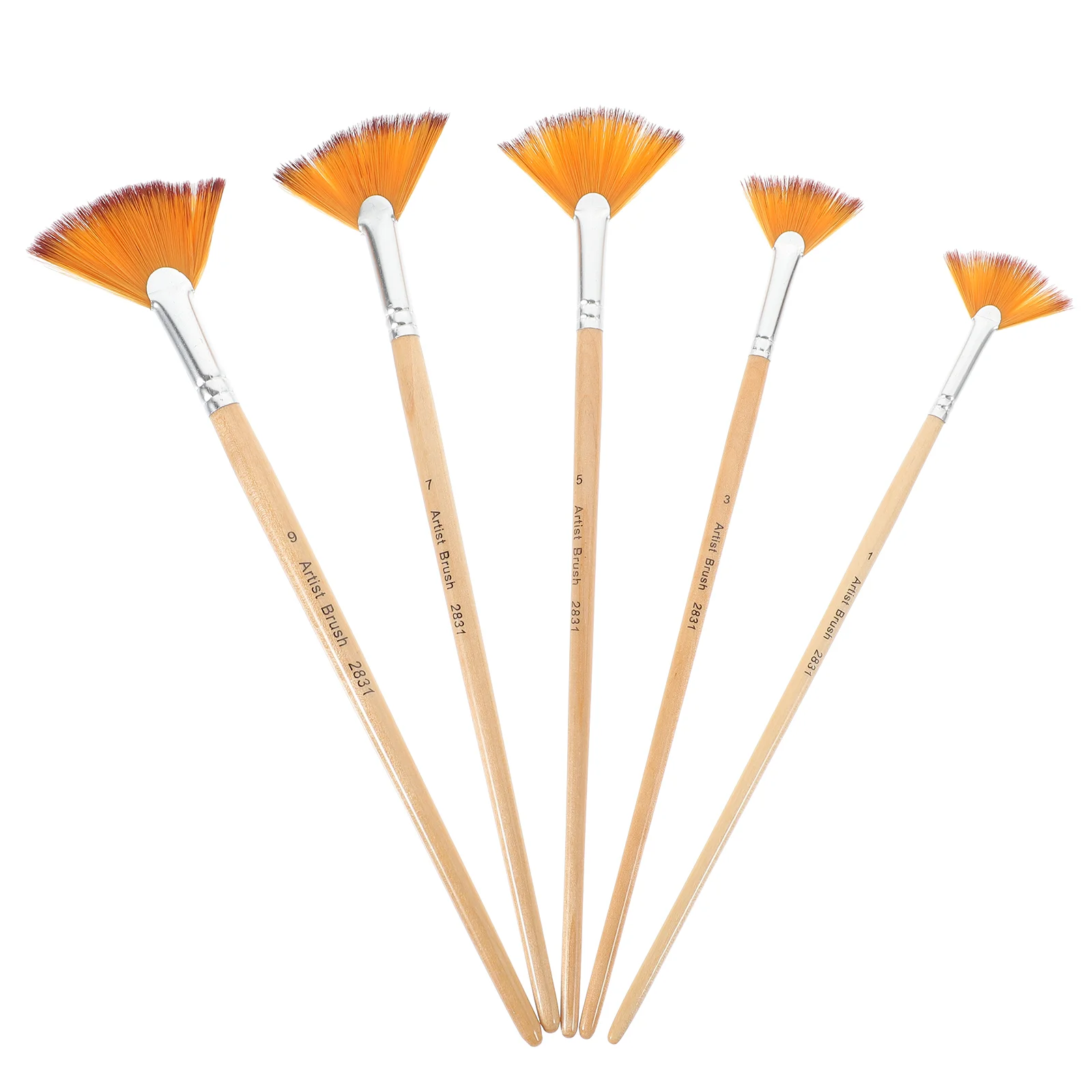 

Многофункциональная кисть для рисования, практичные инструменты для рисования, нейлоновая кисть с вентилятором против выпадения