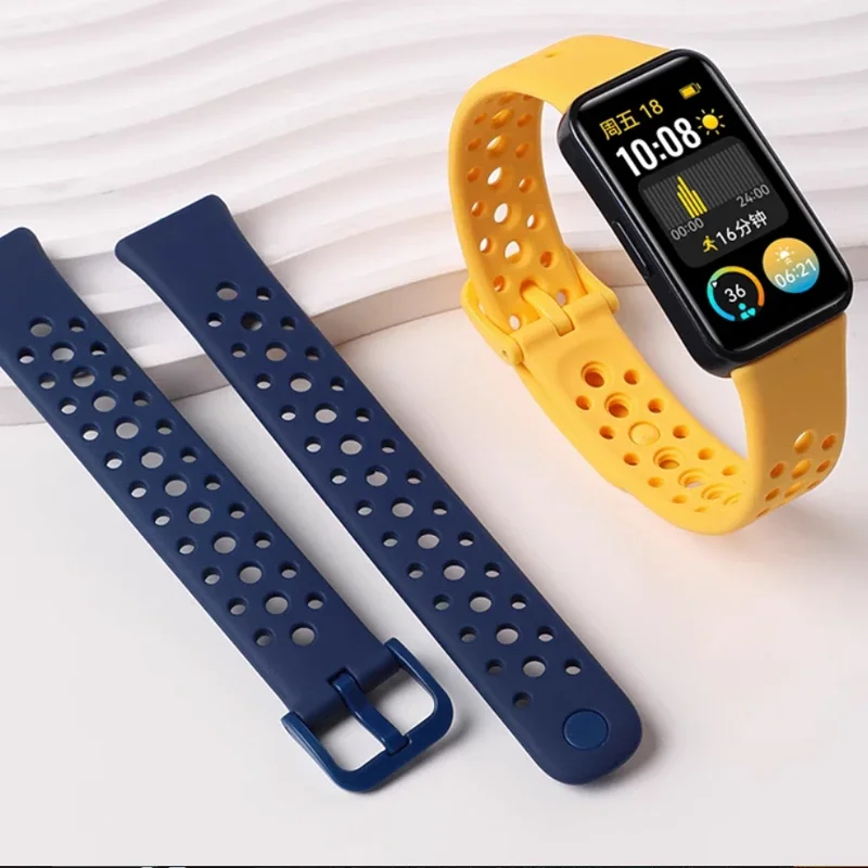 Breathable Silicone Sport Strap Replacement Bracelet for Huawei Band
