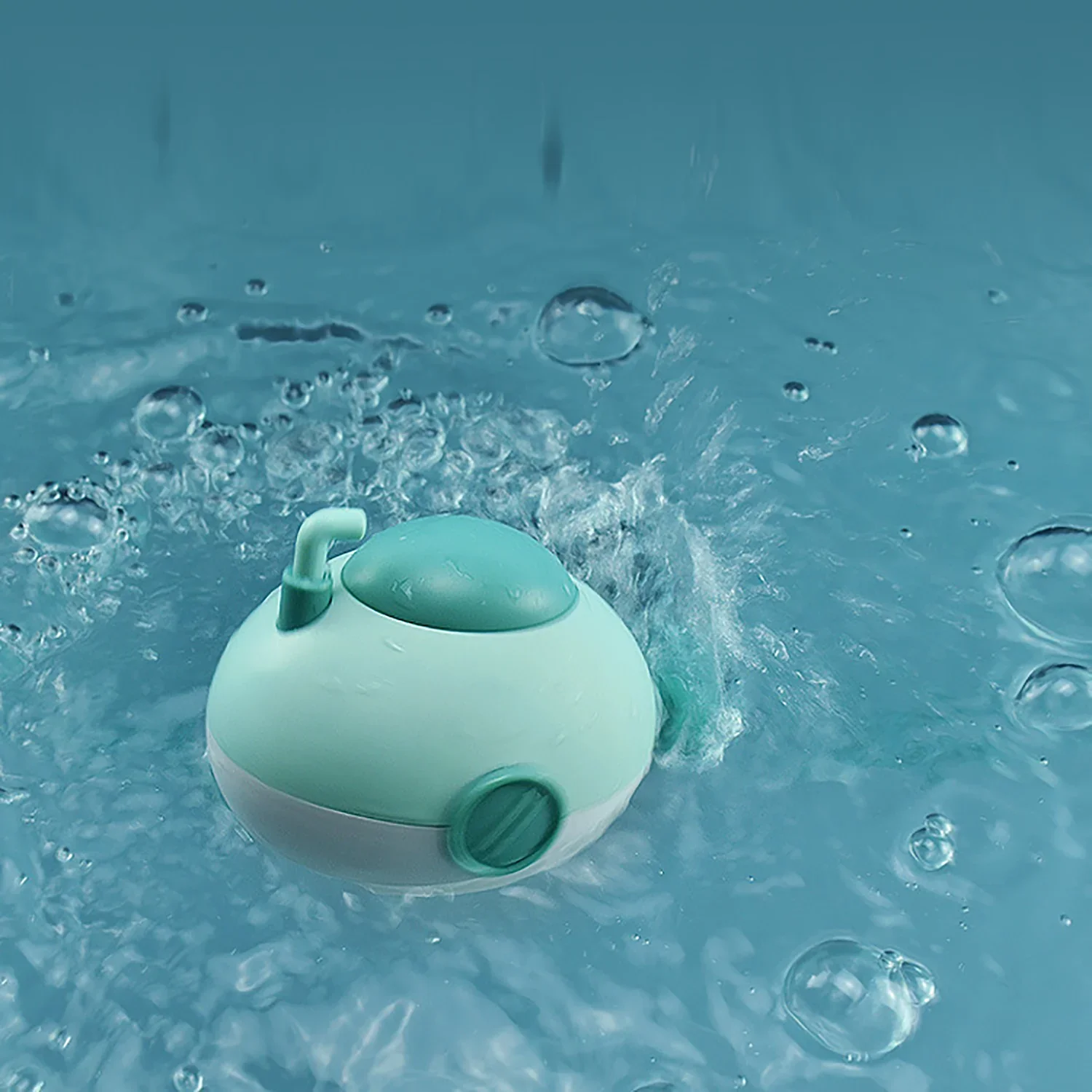 Baby Shower Water Playing Cool Game Windup Submarine Chain Up Bathroom Water Playing Children's Toys No Battery Required 5