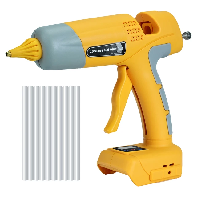 DEWALT Ceramic Rapid Heat Dual Temperature Full Size Glue Gun