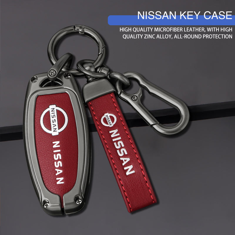 Zinc Alloy Folding Car Key Shell Case Fob Cover For NISSAN Maxima Altima Versa Sentra Sunny Sylphy Teana Qashqai X-Trail Juke