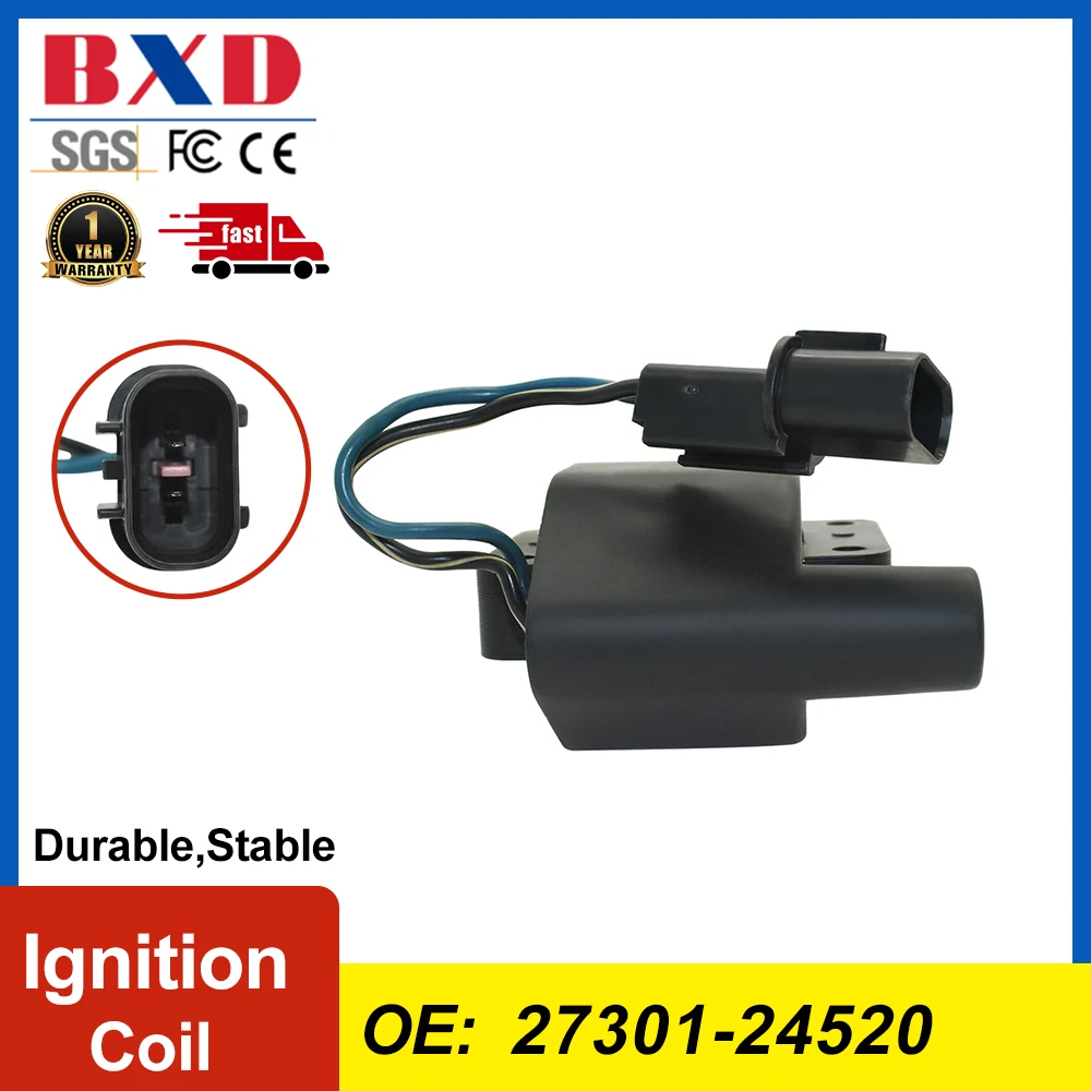 

Катушка зажигания 27301-24520 MD114994 для фототелефона Mitsubishi Hyundai Colt 1987-1994 автомобильные аксессуары