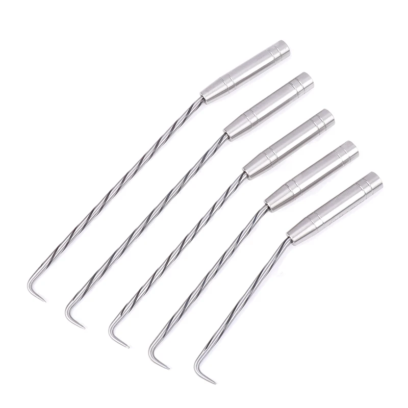 Pile, Core Steel Bar Encadernação Ganchos, Ganchos de rotação, 25-36cm