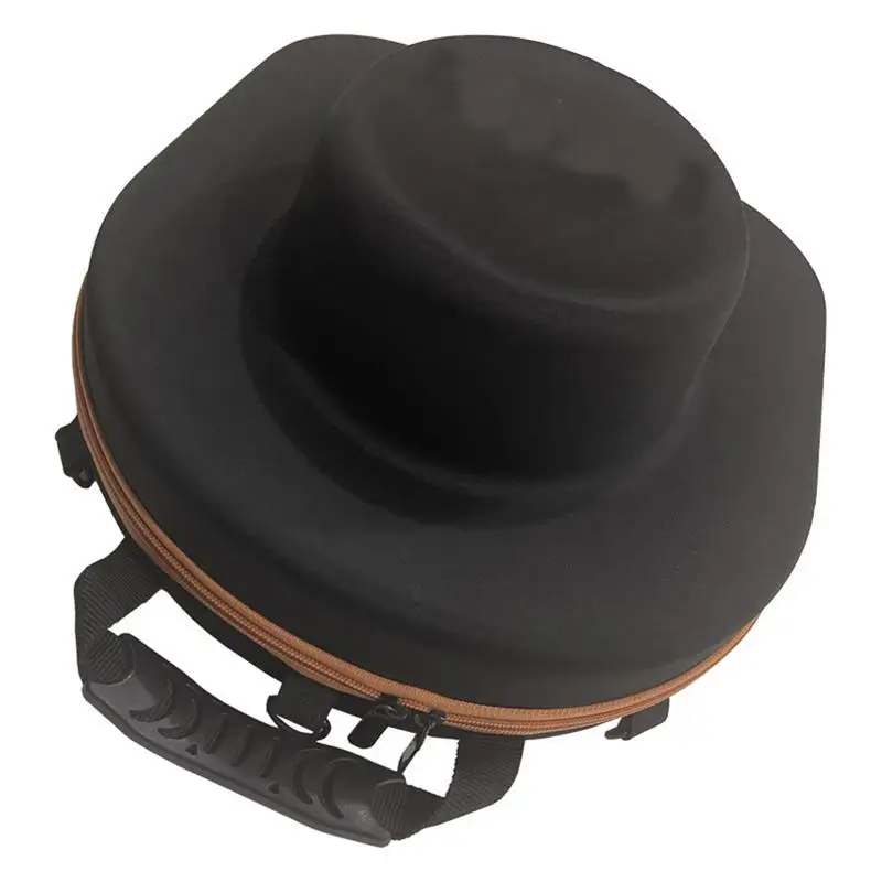 

Storage Bag With Strap For Cowboy Hat Durable Travel Case Handbag Storage Box Baseball Cowboy Hat Organizer