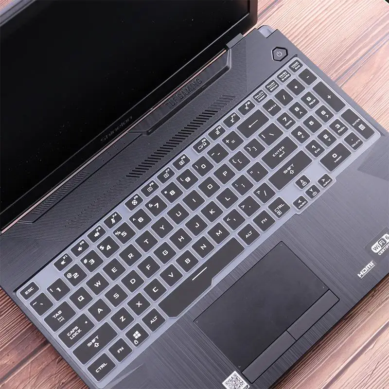 Laptop Keyboard Cover For ASUS TUF F15 FX506 FX506HM FX506HE FX506LH FX506L ASUS TUF Gaming F17 FX706 HE FX706LI LU keyboard cover,keyboard silicone cover