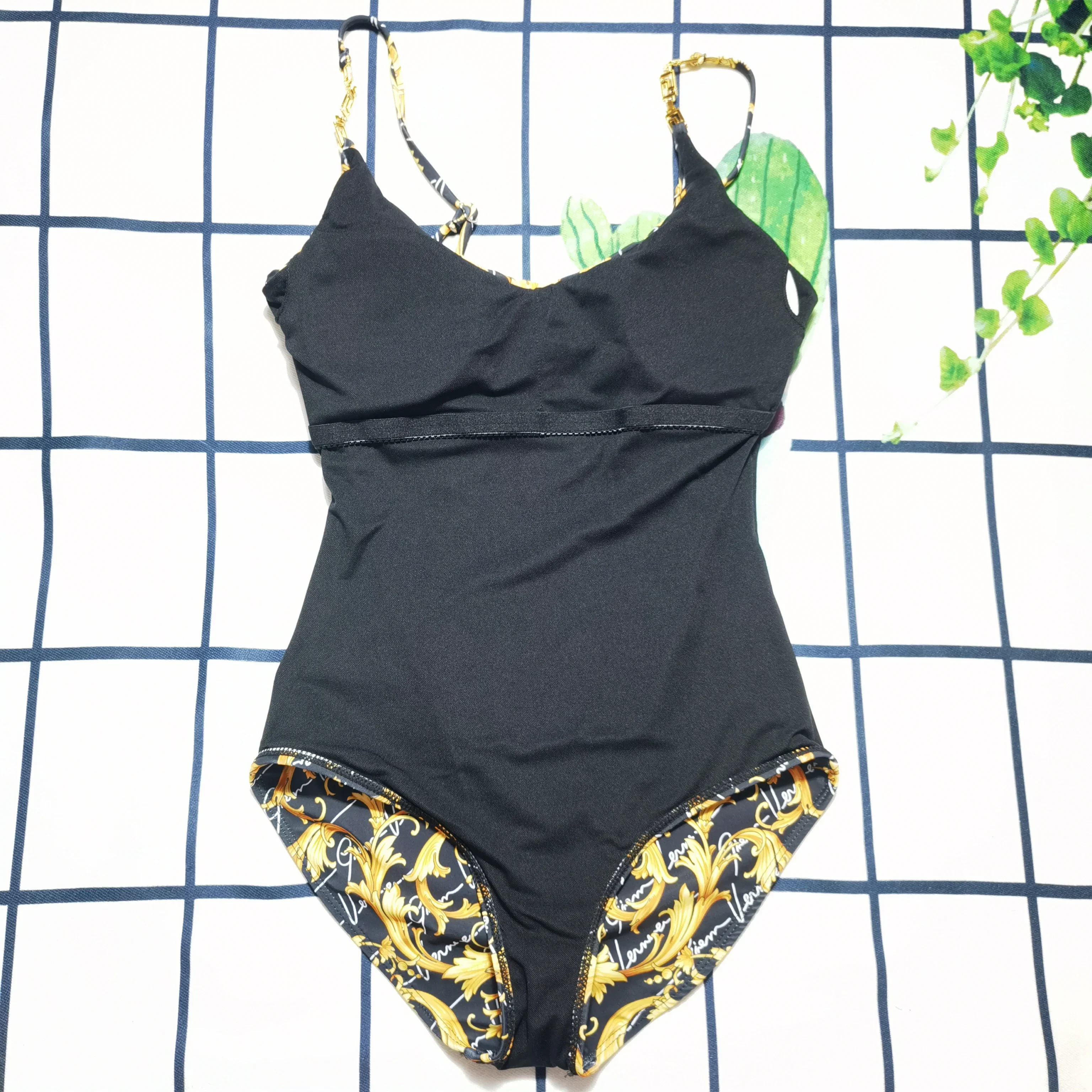 

Sexy Women Swimwear Bikini Backless Solid Color Slim Bodycon Streetwear Summer Beach Clothes Bodysuits Overalls Playsuits