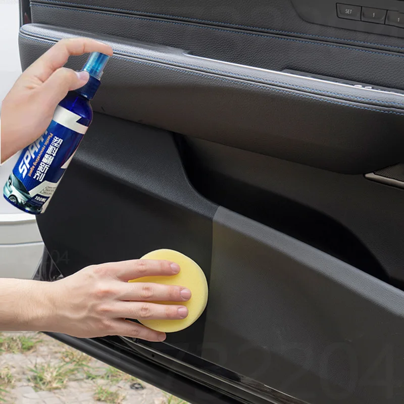 CarPlasticRestoreCoatingAgentAutoPlasticRubberExteriorRepairCleanRefreshRestoration