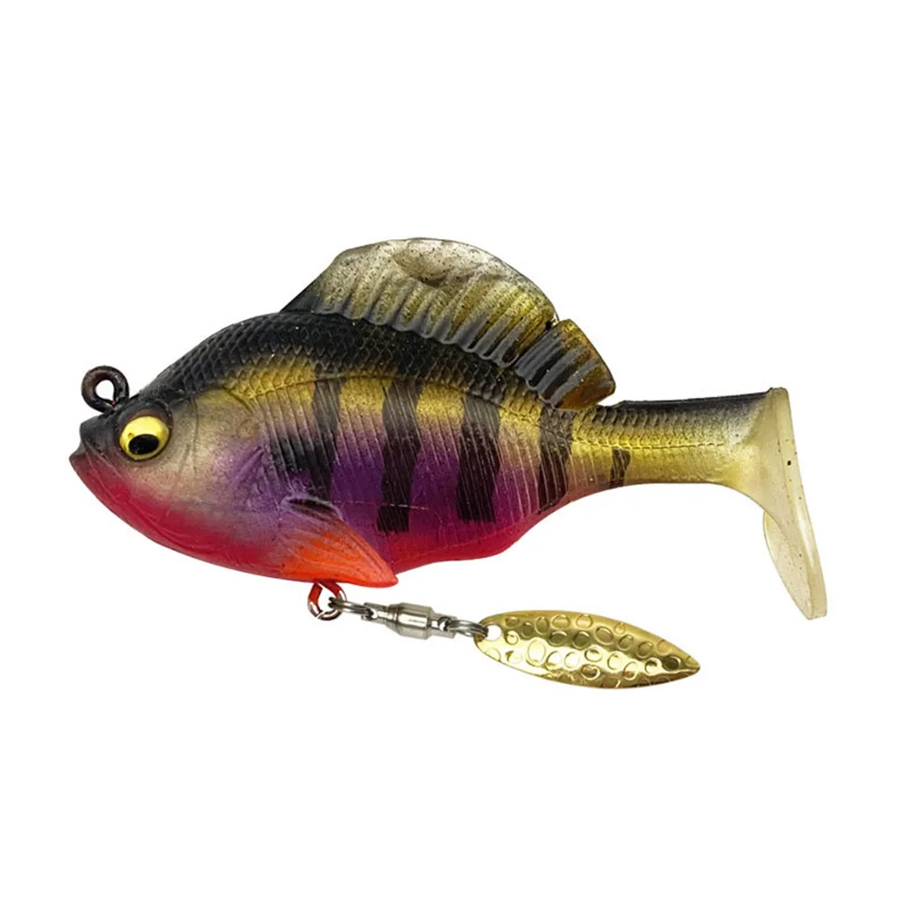 thumbnail image 1 of Señuelos de pesca de plástico suave, 18g, 24g, Dark Sleeper Gill, Shad Swimbaits, Lucio, lubina, perca, Zander, plantilla de pesca Softbait, 1 of 5