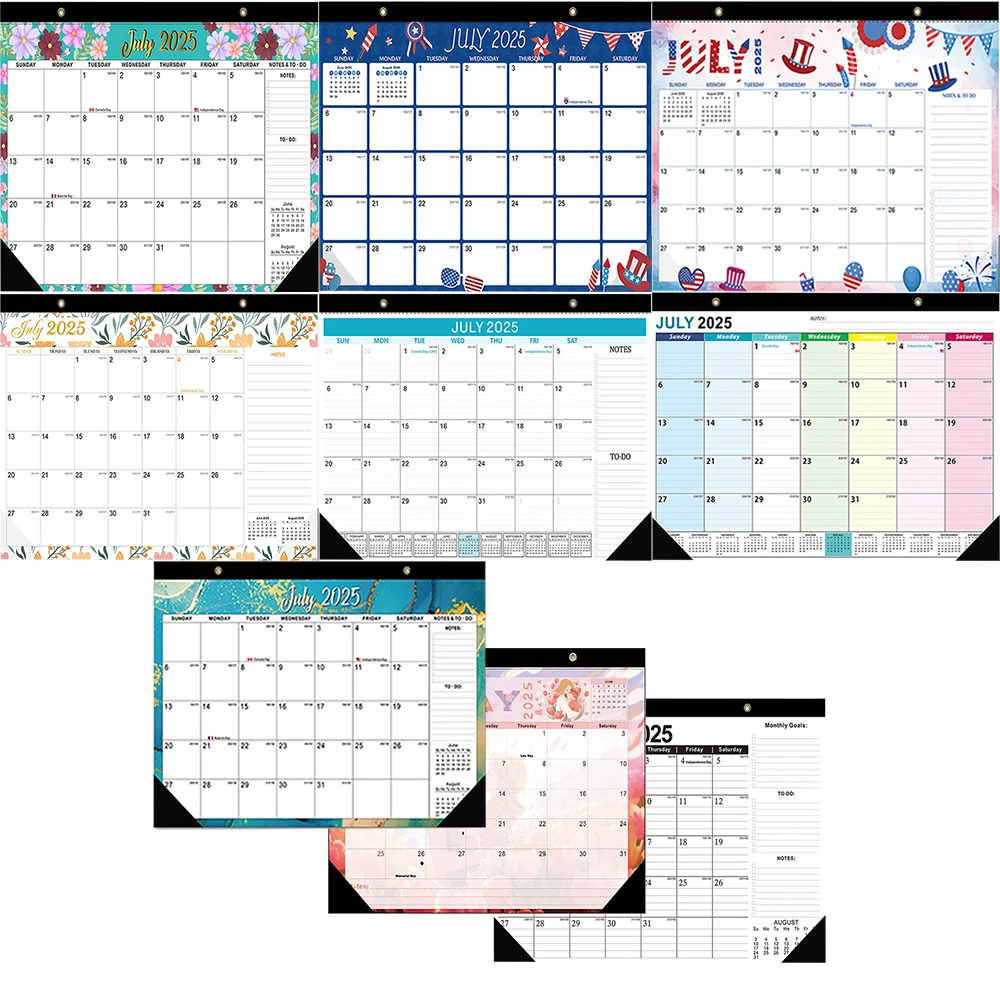 2026 12-Month Wall Calendar Planner (July 2025–Dec 2026) 6