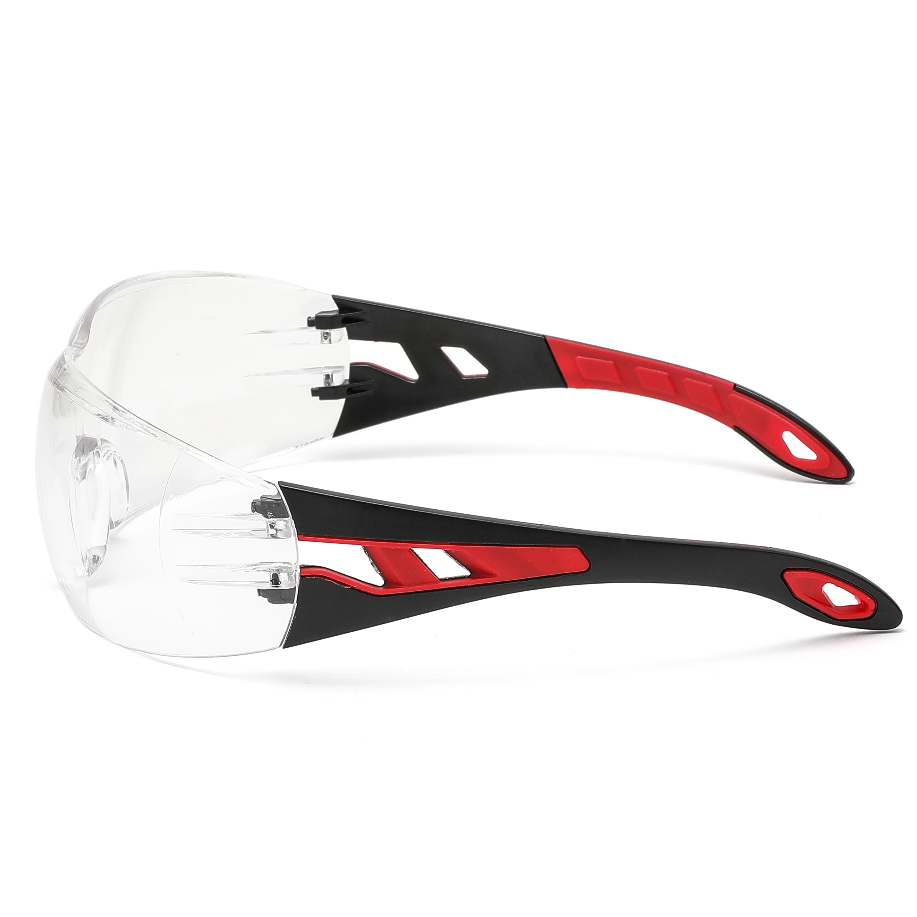 Lunettes de protection anti-poussière et anti-buée, présentées dans leur emballage d'origine.