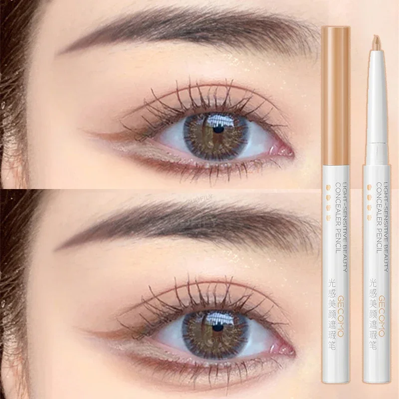 3 Color Light Concealer Pen Waterproof Eyebrow Silkworm Pencil Coverage Highlight Cream Long Lasting Tear ditch Acne Cosmetic liquid concealer makeup concealer waterproof concealer face concealer face concealer pen